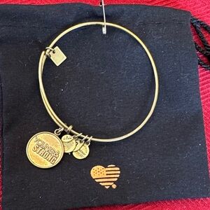 Young and Strong Bangle Bracelet